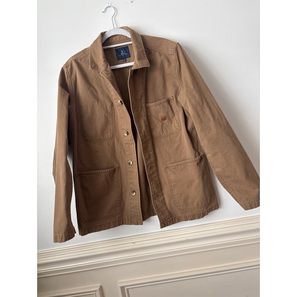 Roark Atlas Chore Jacket Size Large in Khaki